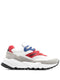 tenis gruesos con logo estampado